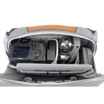 Veo City CB34 GY, borsa a tracolla configurabile per kit fotografico e vlogging