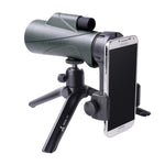 Monoculare Veo HD2 10X50 con adattatore per smartphone in posizione verticale