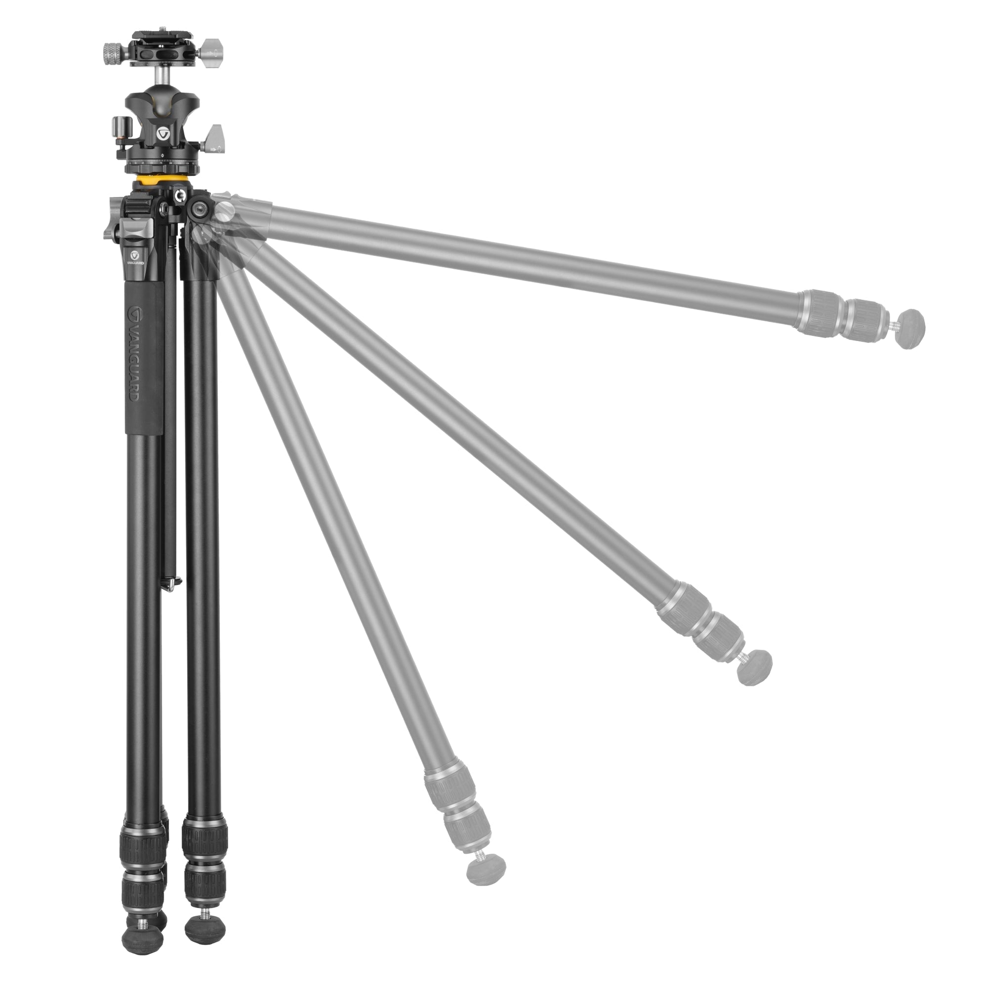 Vanguard alta Pro 2 263 a 3 sezioni treppiede in alluminio, capacità 6,8 kilogram, altezza massima 162,6 cm Vanguard alta Pro 2 263 a 3 sezioni treppiede in alluminio, capacità 6,8 kilogram, altezza massima 162,6 cm