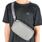 Veo City B37 GY Zaino fotografico grigio per mirrorless e obiettivi, attacco per accessori staccabile