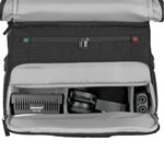 Borsa fotografica grande Veo Range 38BK - esempio di attrezzatura 