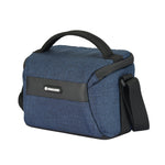 Vesta Aspire 12NV borsa per fotocamera compatta Vesta Aspire 12NV, blu, con fotocamera e accessori