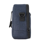 Custodia blu per fotocamera compatta Vesta Aspire CP M NV - di lato