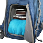 Oggetti nella borsa a tracolla blu Vanguard Sedona 43BL