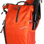 Monopiede sulla borsa a tracolla fotografia arancione Vanguard Reno 34OR