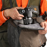 Vanguard Reno borsa foto kaki a spalla 34KG, tasca laterale