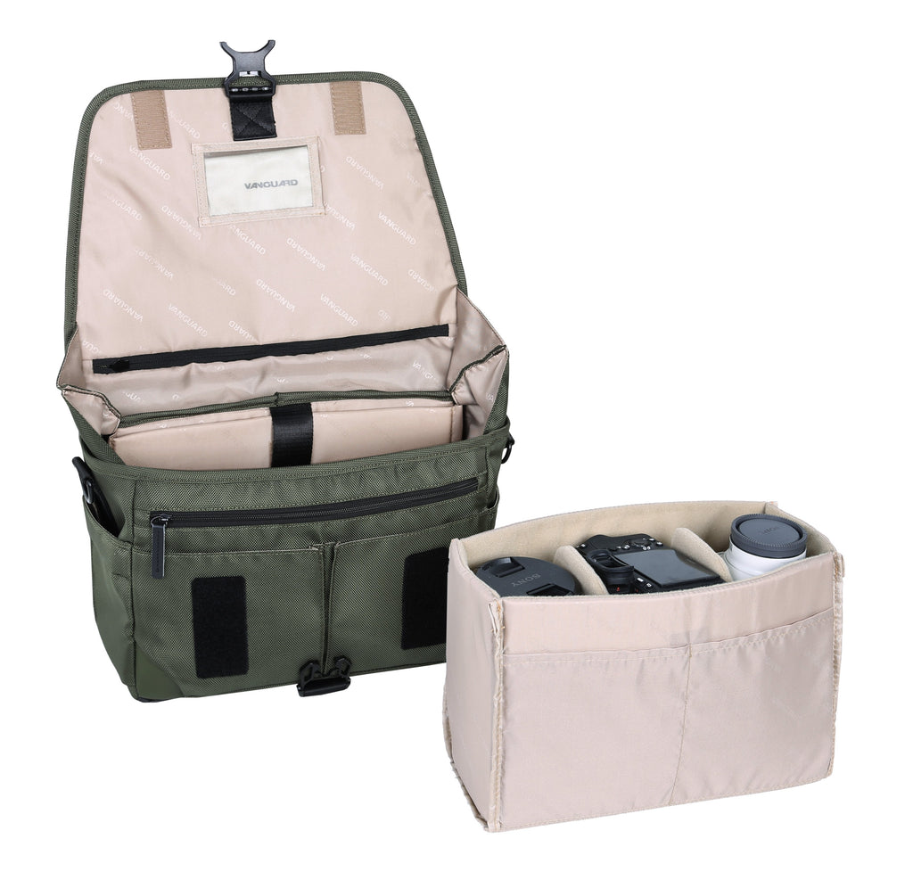 Borsa per ufficio e fotocamera Veo Select 33 GR, divisorio interno