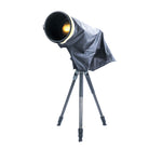 Treppiede con fotocamera, obiettivo e copertura antipioggia Vanguard Alta RCXL destro