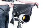Copertura antipioggia per la fotocamera Vanguard Alta RCXL con teleobiettivo