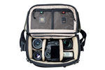 Borsa per fotocamera DSLR Veo Select 28S GR con fotocamera DSLR e obiettivi