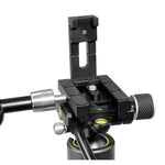 Veo 3T 235AP Treppiede professionale con testa a 2 vie. Convertibile in monopiede. Alta stabilità e lavorazione CNC per una maggiore durata. Dettaglio piastra rapida