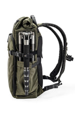 Veo Select 43RB GR zaino per macchina fotografica roll-top con treppiede