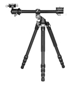 Treppiede compatto in alluminio Veo 3T+ 264AB con testa a sfera a doppio asse