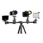 Monitor, due telecamere e luce sulla barra orizzontale Veo MT-12 