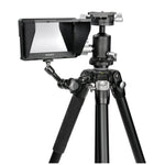 Veo 3 263AB, treppiede in alluminio con testa a sfera e braccio per flash