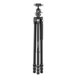 Veo 3 263AB, treppiede in alluminio con testa a sfera, chiuso