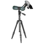 Veo 3T 235AP Treppiede professionale con testa a 2 vie. Convertibile in monopiede. Alta stabilità e lavorazione CNC per una maggiore durata. Con telescopio