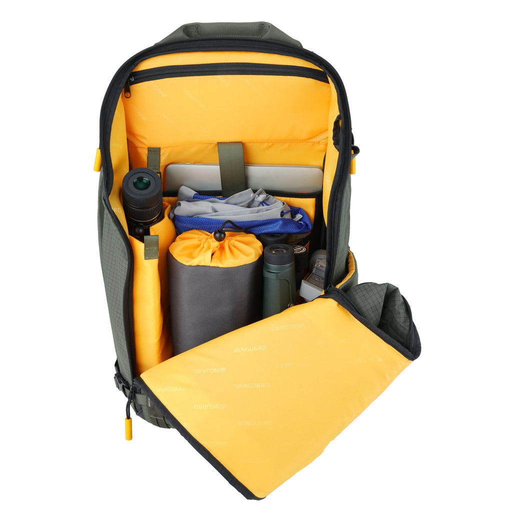 Veo Active Birder 56KG, accesso frontale completo allo zaino da 47 litri