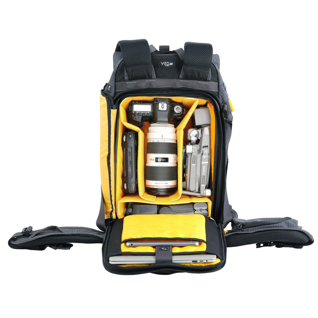 Veo Active 46 con telecamera e drone