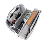 Veo City CB34 GY, borsa a tracolla per fotocamera mirrorless o dslr, obiettivi, flash, dji marvic