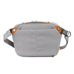 Veo City CB34 GY, borsa a tracolla con tasche esterne