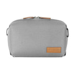 Veo City TP28 GY, borsa a tracolla con finiture in pelle