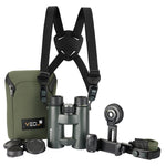 Kit binocolo Veo HD2 8x42 con imbracatura e adattatore per digiscoping