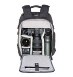 Veo Range T37M BG zaino fotografico tattico con fotocamera e flash all'interno