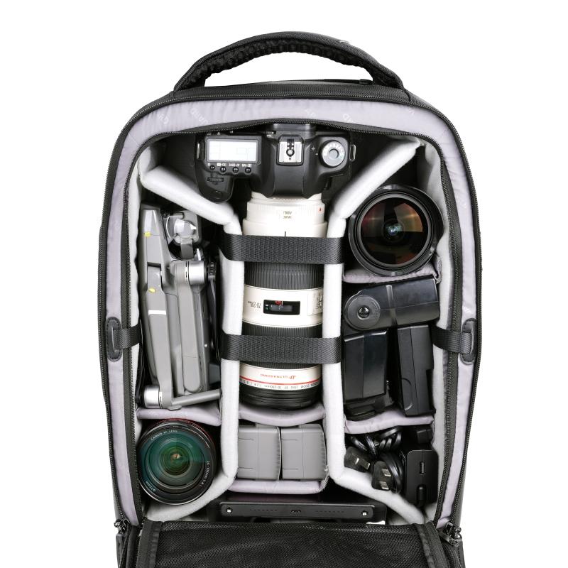 Carrello fotografico medio Veo Select 55BT BK, interno