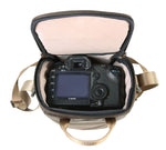 Borsa per macchina fotografica Veo GO 15Z KG con la macchina fotografica dentro