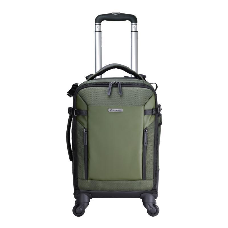 Zaino fotografico trolley Veo Select 55BT colore verde anteriore