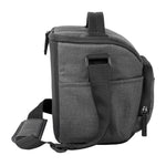 Vesta Aspire 25GY - Grande borsa a tracolla compatta, colore grigio, laterale