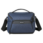 Vesta Aspire 25NV - Grande borsa a tracolla compatta di colore blu anteriore