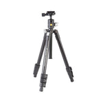 Vesta FB 204AB - Treppiede da viaggio in alluminio con gambe da 20mm, molto leggero