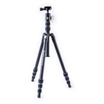 Vesta TB 204AB - Treppiede da viaggio compatto in alluminio