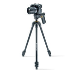 Vesta 203AGH - Treppiede in alluminio, testa del treppiede per fotocamera con maniglia