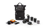 Capacità dell'attrezzatura Mirrorless nel Vanguard Veo Flex 43M BK Black Camera Backpack