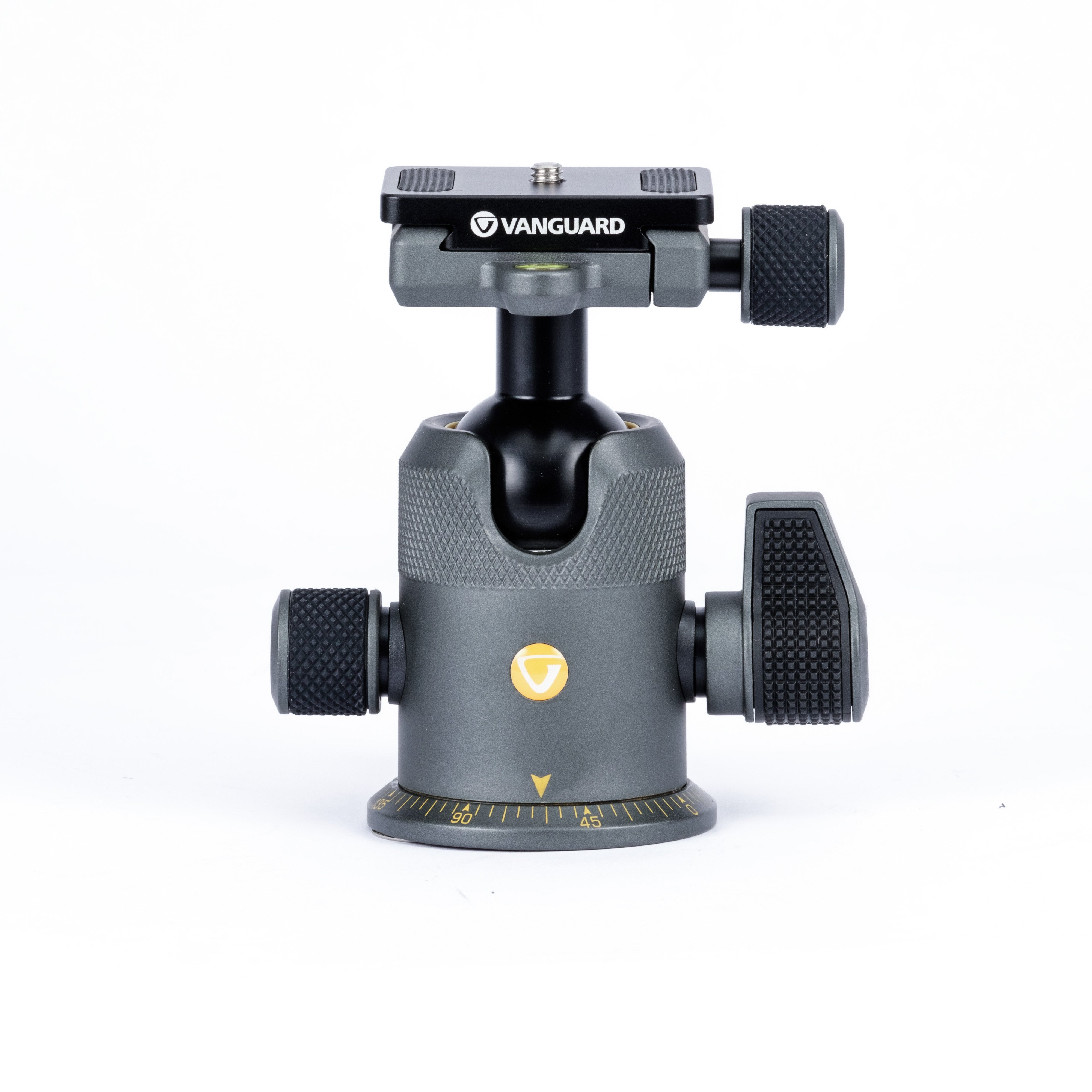 Testa Treppiede A Sfera Vanguard Alta BH-250 - Capacità 20 Kg, Piastra Arca, 2 Livelle, Peso 577 G