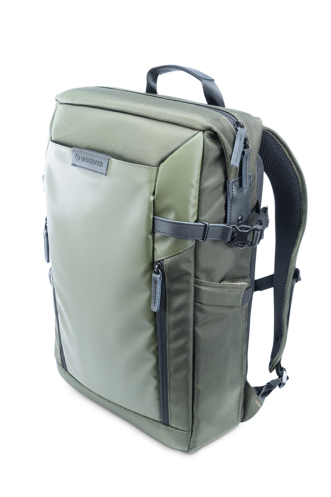 Vanguard Veo Select 45M GR verde zaino angolo destro e custodia