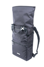 Vanguard Veo Flex 43M BK zaino nero apertura per macchina fotografica, angolo sinistro