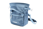 Vanguard Veo Flex 18M BL borsa fotografica blu aperta, angolo destro