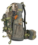 Zaino da caccia Vanguard Pioneer 1600RT camo, lato sinistro