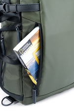 Vanguard Veo Select 45M GR verde zaino e valigetta tasca frontale