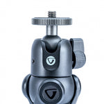 Vanguard Vesta TT1 BP champagne mini-treppiede testa del treppiede